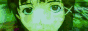 visage du personnage animé Lain